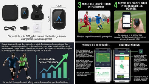 Dossard GPS Football | Analysez vos performances comme un professionnel